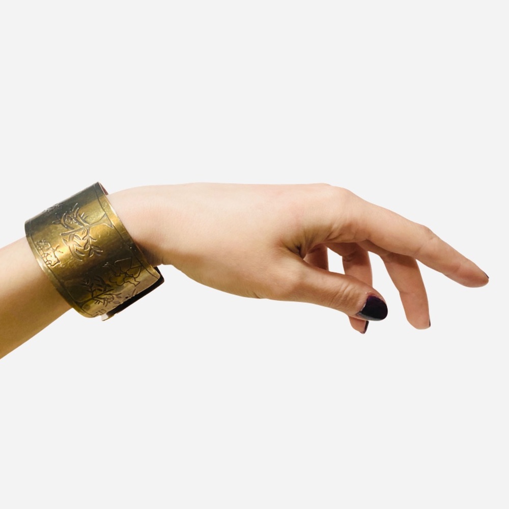 Unique Vintage Metal Cuff